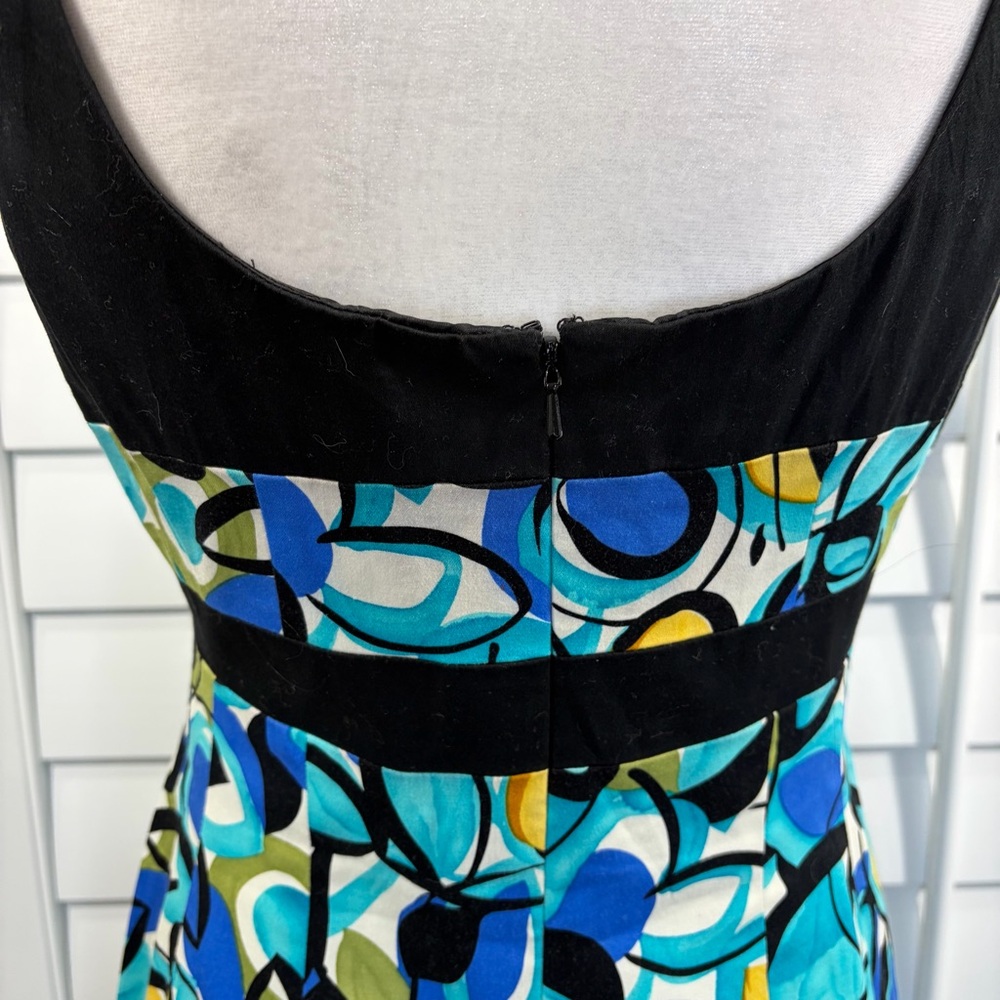 Nine West Abstract Floral Dress (6) - Picture 5 of 8